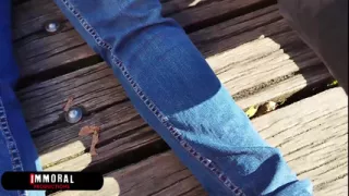 Massive Ass Sorority Sluts Lady Gang & Vera Jarw & Monster Cock Jock Haze Their Teacher in Wild Threesome