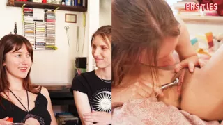 Ersties - Alina L and Runa feel each other deeply with lust and toys