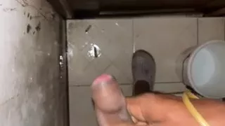 Masterbation in toilet