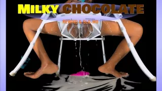 Milky Chocolate - Ebony Drenched In White Toilet Pov