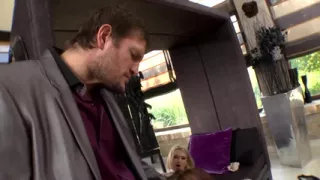 Two Hot Lesbians Masturbates and Fucks One Huge Cock and Cumshot