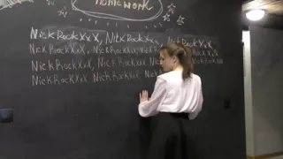 A real teacher is pestering a student ! Homeschool teen