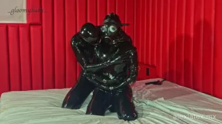 Latex slave: heavy rubber T1, dressed for domination - Alex Latex