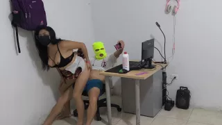 Verified Amateurs And Freeuse Fantasy - A Dirty Neighbor Comes To Ask Her Neighbor For Cock And Acts Like A Snail