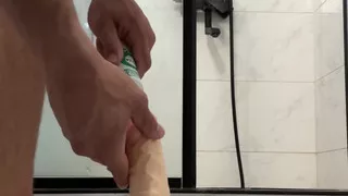 I Ride a Huge Monster Dildo