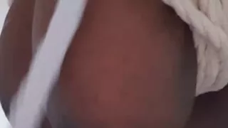 Ebony Boobs In Rope Bondage