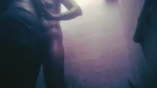 Husband caught wife fucked by her x boy friend with secret cemara in bathroom.