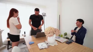 We Got the Mute to Talk. We Had a Threesome with the Employee and She Didn't Say Anything.