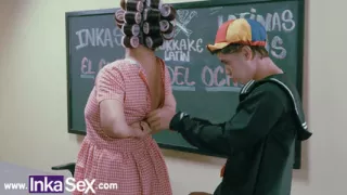 Kikin and Doña Rosinda commit the darkest sin in the Chibolo +18 class