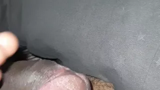 A big black cock cum! Masturbation cum!