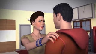 Girlfriend&#039;s Desi Stepmom Made Me Fuck Her Hard ( with Hindi Audio )