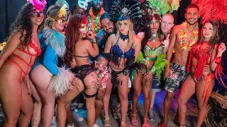 Real Carnaval Anal Samba Fuck Party