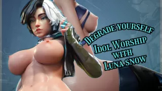 Femdom JOI Idol Worship - Dominated and Humiliated by Luna Snow