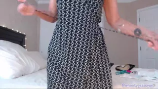 Striptease Anal Fingering Fun