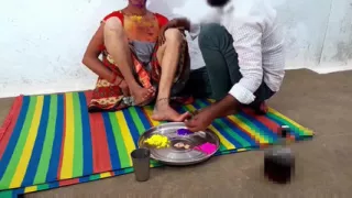 Special Holi with Husband's Friend.