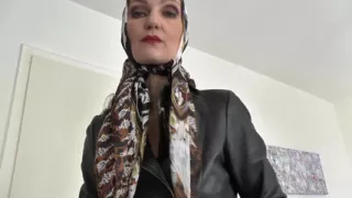 Beautiful Silk Headscarves Fashion Show, JOI, Lady Victoria Valente