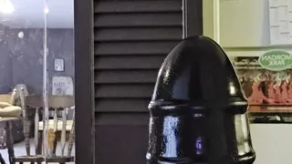 Asspussy Rodeo! Asspusy Climbs in the Chute to Ride 11.5 in. Circumference Plug on a 3 Ft. Tall Pony Wall #1