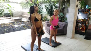 A little exercise with my friend Briannachesea