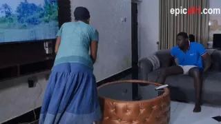 My House Maid Cleans My Dick Whenever She Is Cleaning the House