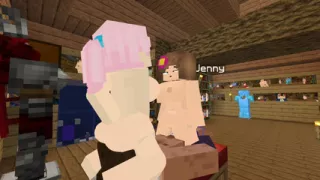 Minecraft Jenny Mod Fapcraft Jenny and Zoey are here to fuck and have a threesome