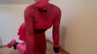 Pink Rubberdoll Sissy Slavegirl Fullrubber Three Latex Layers