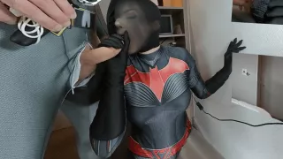 Nora Fox - Black Nylon Face - NylonXtreme