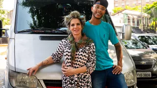 Big Clit Granny Gets Ass Destroyed In My Van