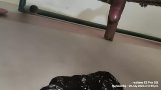 Indian men doing masterbate in bed hole ????️ and releasing thick juicy creamy thicky sperm