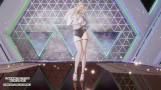 MMD HYOLYN - Layin' Low Ahri Hot Kpop Dance League of Legends Hentai