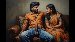 Desi horny aunty fucked by her servant as she was marstubating and she calls him to fuck her