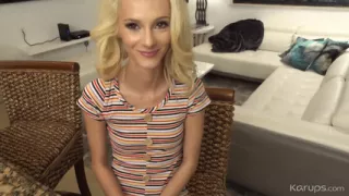 Tiny Blonde Needs Training