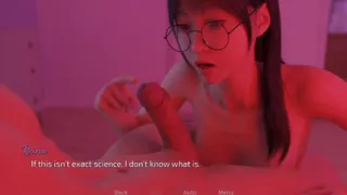 Stepsister playing with stepbrother&#039;s cock