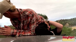 Sucking and Fucking Hung Papi Caught!