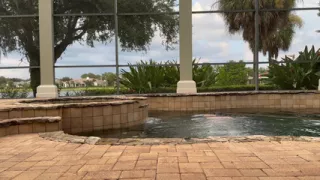 Just had to do a quick dip in the pool