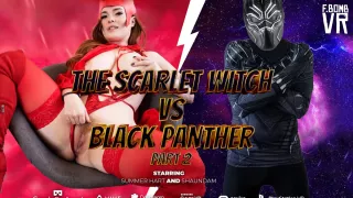 Scarlet With Vs Black Panther Part 2 - FBOMBSTUDIOZ