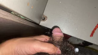 Trying to Stay Quiet While I Cum in the Closet