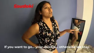 My dress was too short for him to get too horny and like to fuck me hard