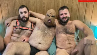 Horny Machos Barebackin a Bear