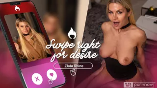 Swipe Right For Desire Starring Zlata Shine