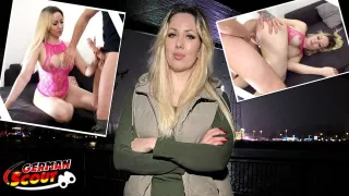 Blondine beim Fick Casting