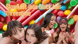 Slowfast Jobs Black Hair Threesome Ameena Green, Angel Windell, Chanel Camryn, Lana Smalls, Liz Jordan, Maya Woulfe, Xxlayna Marie