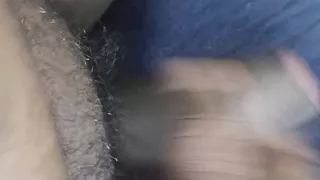 In my stress situation licking Cum