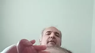 Tutorial for a Pleasant Penis Massage with a Flow of Sperm on the Smartphone Screen