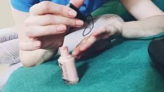 I Painted My Nails. Asmr