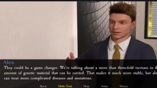 In the meeting with the manager and almost caught by the secretary.