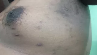 Full body hot feeling moment