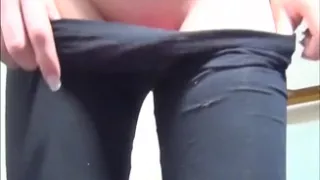 Busty bitch blonde showing her curves