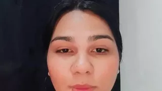 Sensual Brunette Puts Oil All Over Her Body