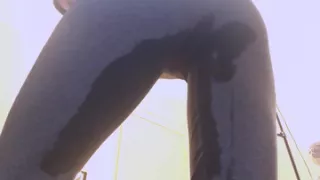 Peeing in leggings and tights 4 times