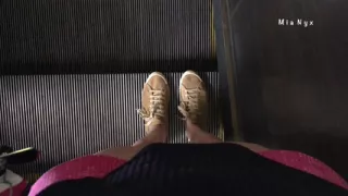 My pretty feet outdoors